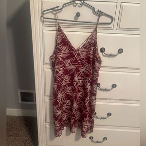 Lush Printed mini dress